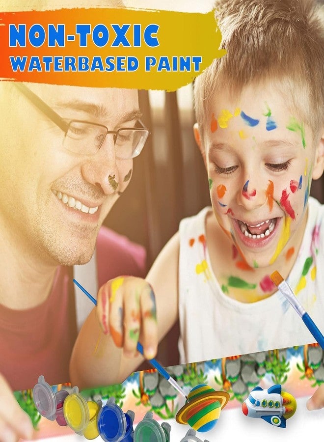 LeafLoom Toys DIY Mould & Paint Craft Kit - Unicorn, Kids for 5 Years,Plaster Figurine Set with Pigments, Palette & Mold, Painting Art & Craft Set -Gift Toys for 3-8 Year Old Boys & Girls || Multicolour Unicorn - Image 4